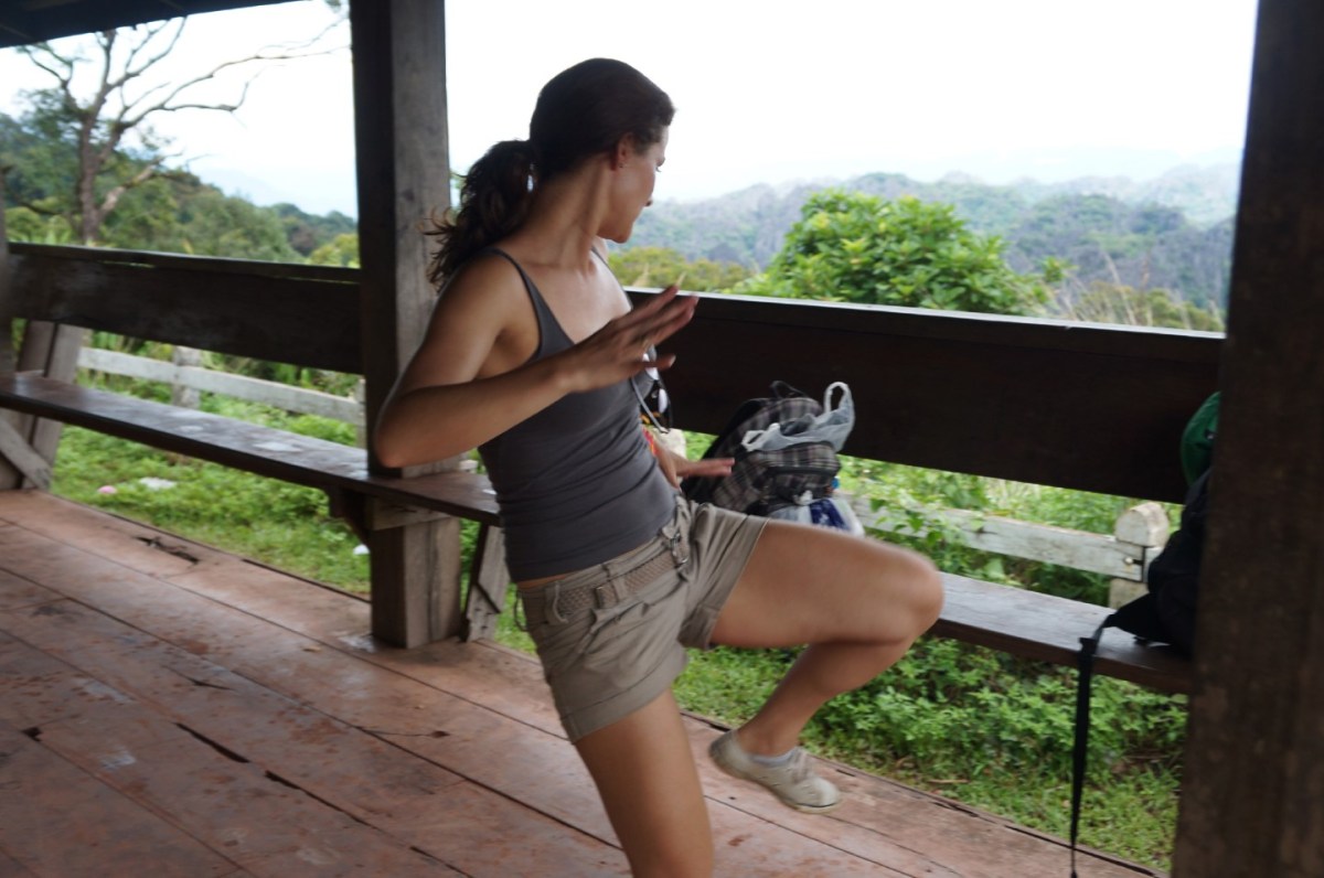 Onderweg van Tha Kek naar Nahin, Laos