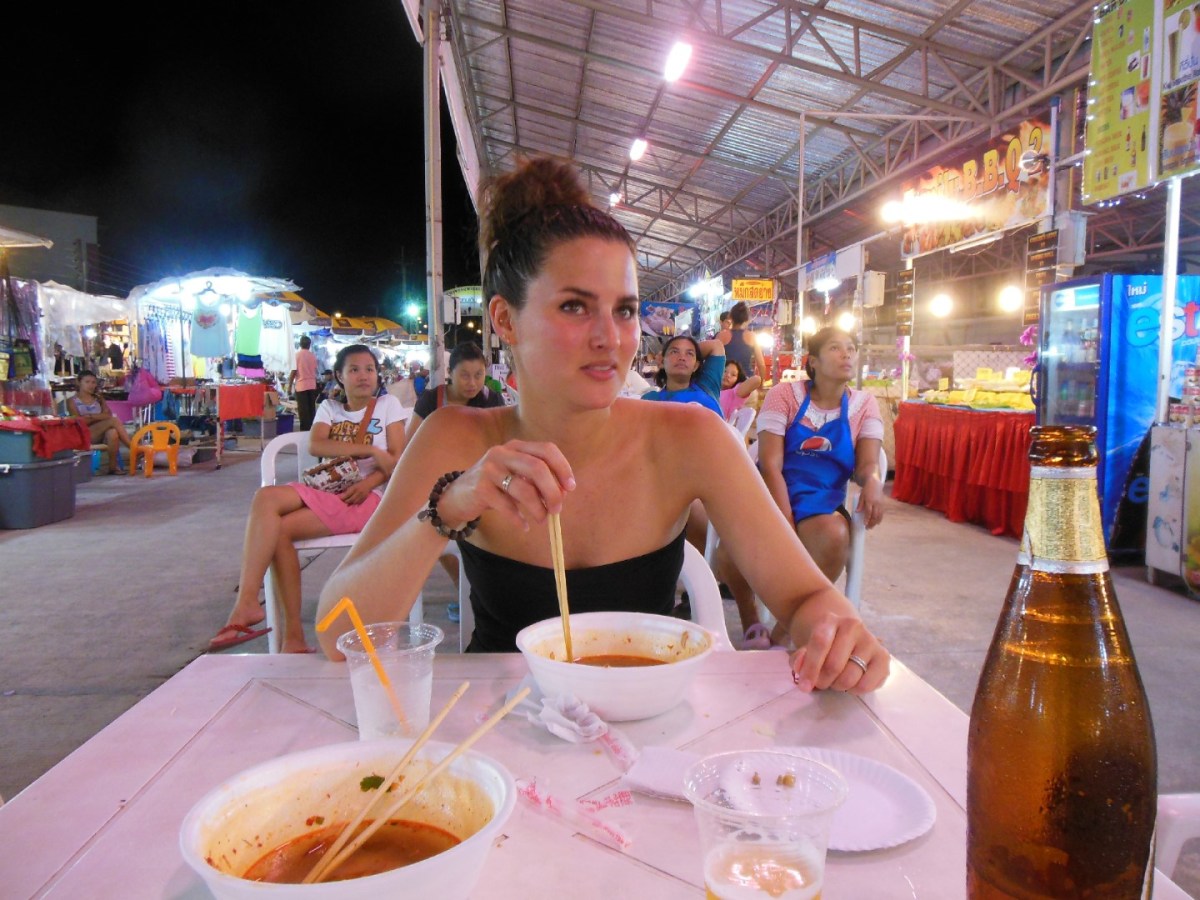 Noodle soup nightmarket Koh Samui