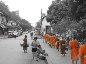 Alm ceremony in Luang Prabang