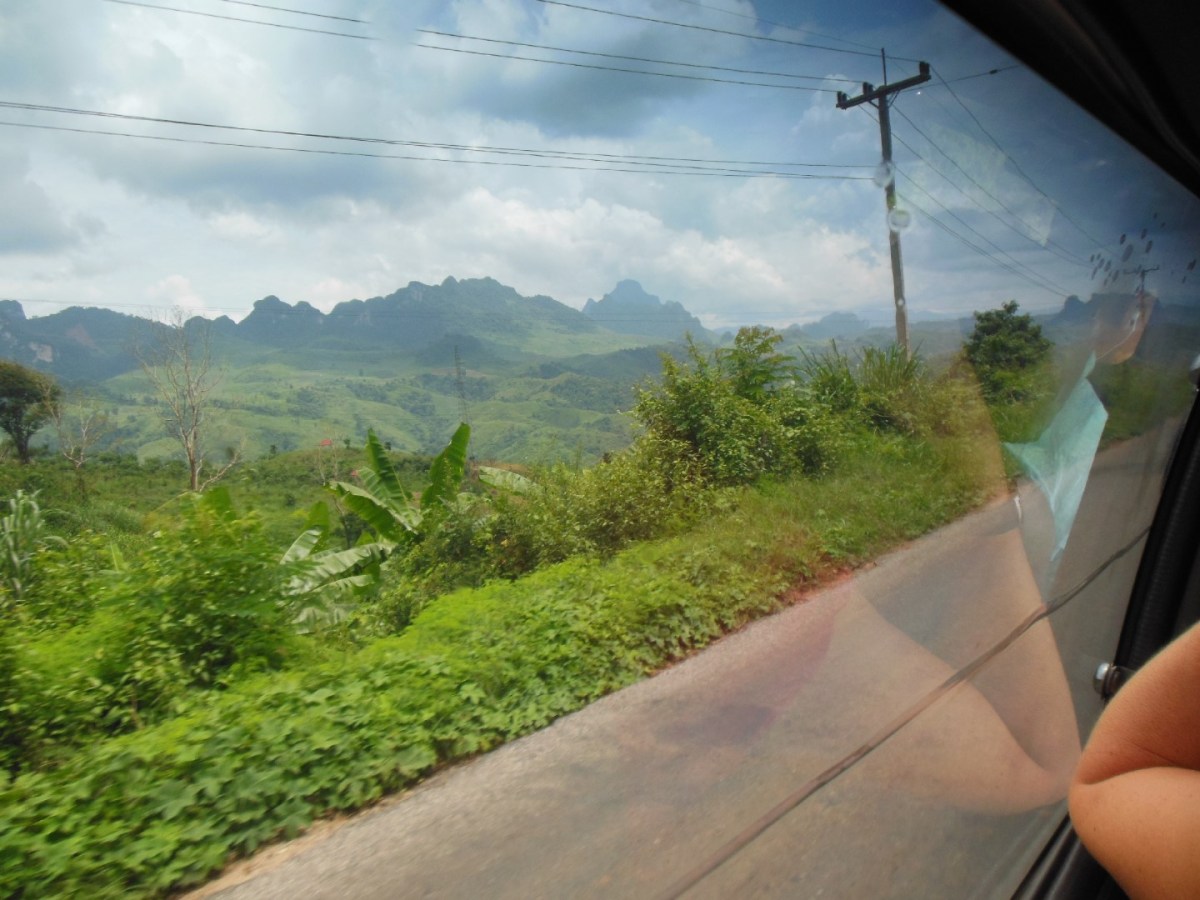 Van Luang Prabang naar Van Vieng, Laos